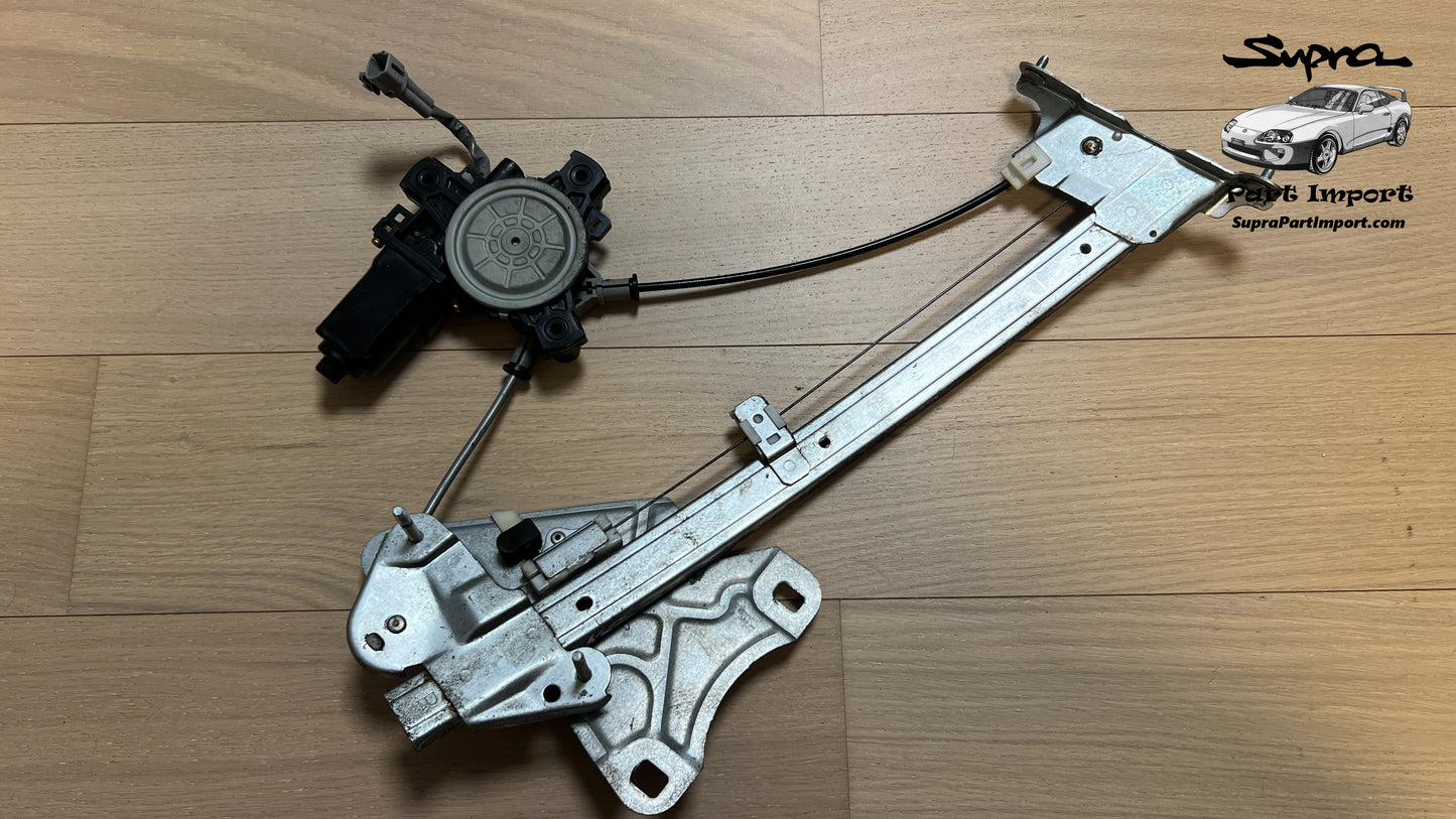 JZA80 Supra Genuine OEM LHD/RHD Right Side Window Regulator + Motor (69801-14111 + 85720-14100)