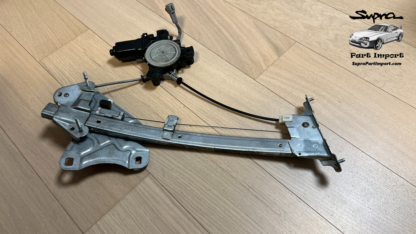 JZA80 Supra Genuine OEM LHD/RHD Right Side Window Regulator + Motor (69801-14111 + 85720-14100)