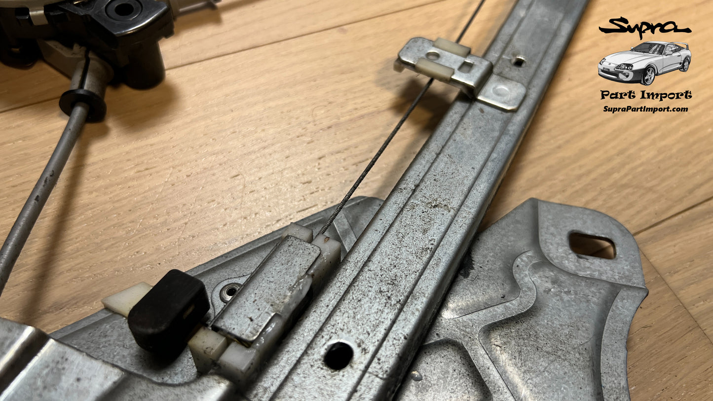 JZA80 Supra Genuine OEM LHD/RHD Right Side Window Regulator + Motor (69801-14111 + 85720-14100)