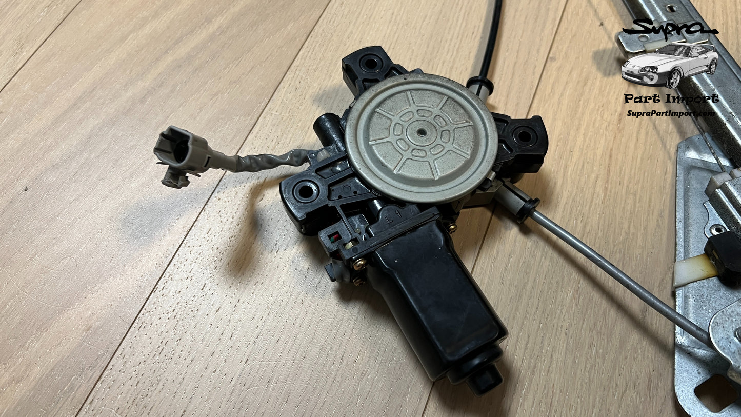 JZA80 Supra Genuine OEM LHD/RHD Right Side Window Regulator + Motor (69801-14111 + 85720-14100)