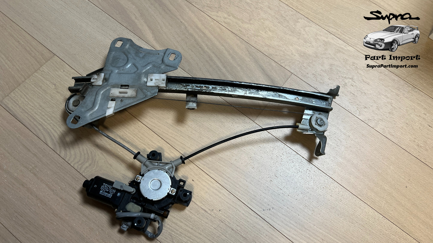 JZA80 Supra Genuine OEM LHD/RHD Right Side Window Regulator + Motor (69801-14111 + 85720-14100)