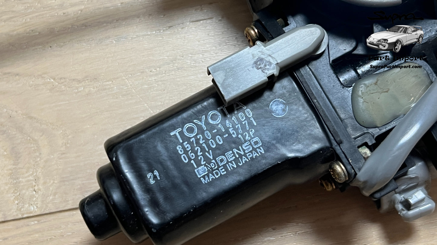 JZA80 Supra Genuine OEM LHD/RHD Right Side Window Regulator + Motor (69801-14111 + 85720-14100)