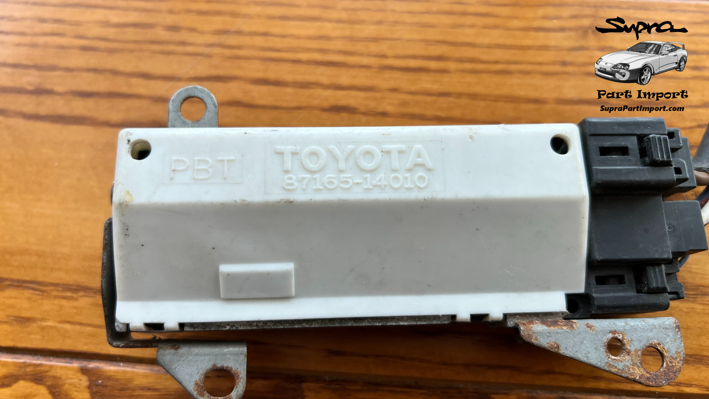 *DISCO* JZA80 Supra Genuine OEM RHD Blower Motor Control Module (87165-14010)