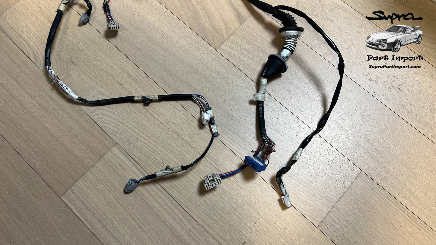 *LHD, RARE* JZA80 Supra Genuine OEM LHD Left Side Door Wiring (82152-14470)