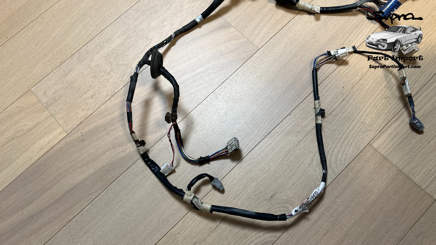 *LHD, RARE* JZA80 Supra Genuine OEM LHD Left Side Door Wiring (82152-14470)