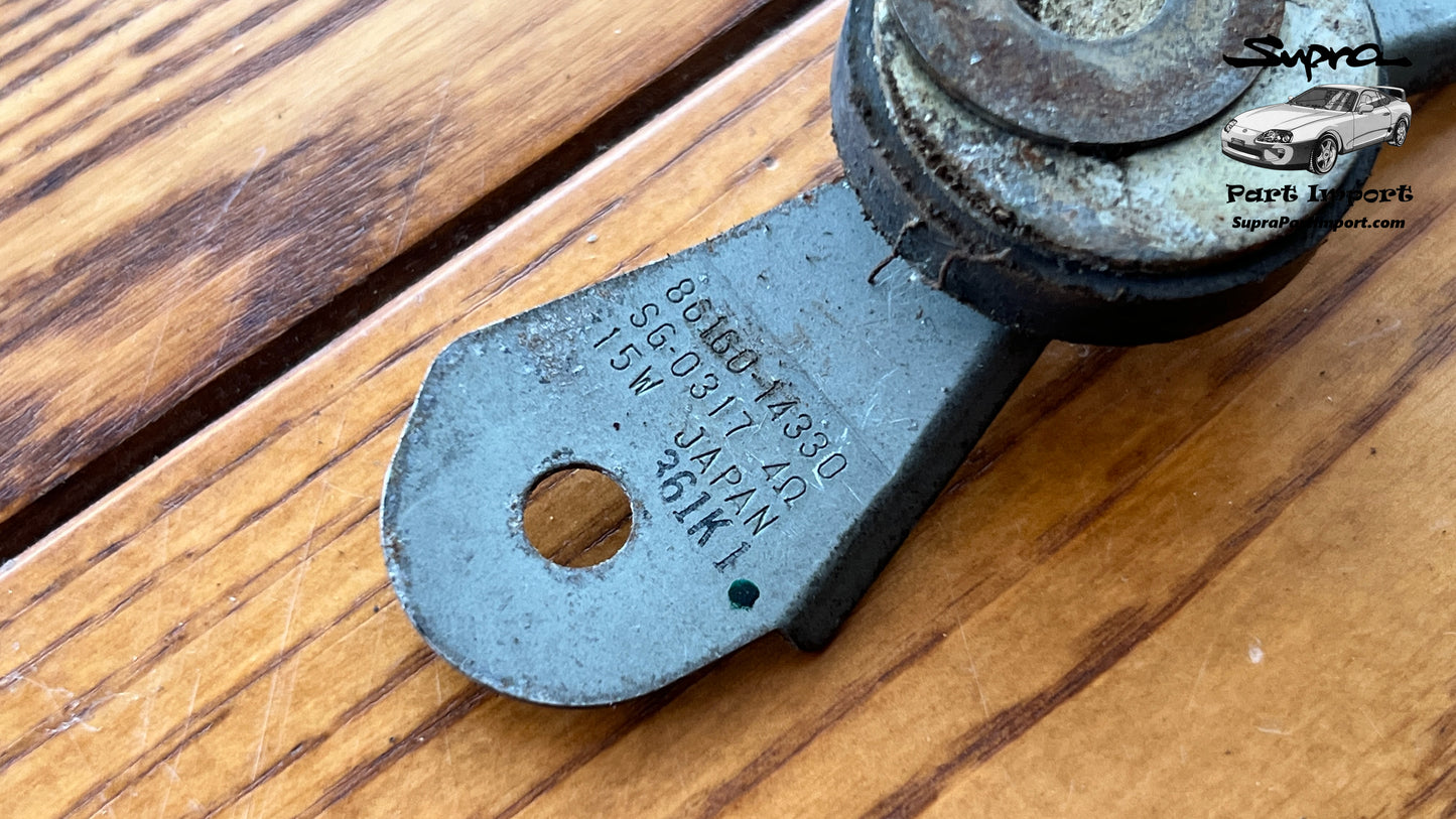 JZA80 Supra Genuine OEM Front Speaker Tweeter Assy/Bracket (86160-14330)