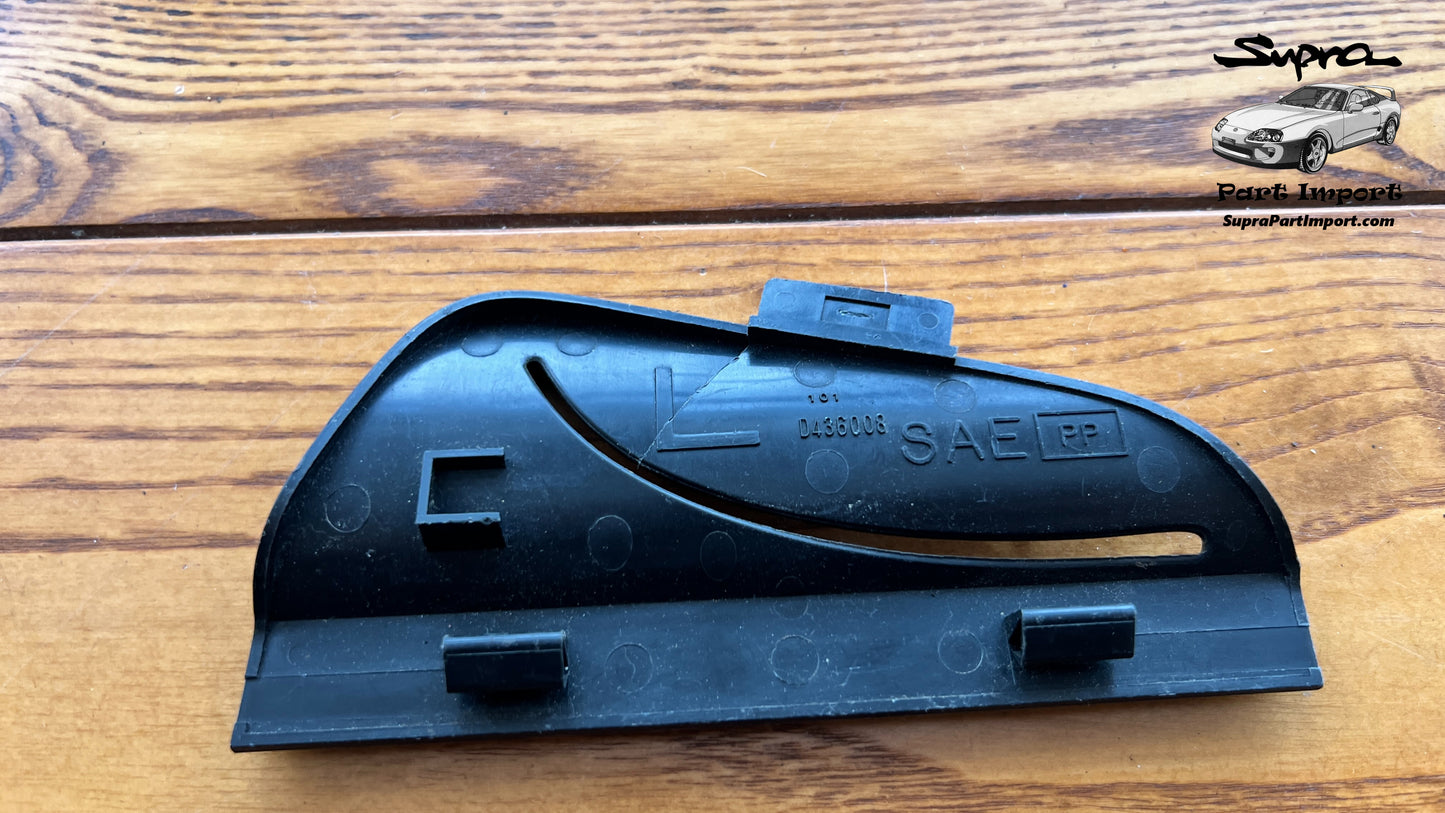 JZA80 Supra Genuine OEM LHD/RHD Left Side Plastic Trims for Rear Seat Belts (Quarter Window Interior Trim)