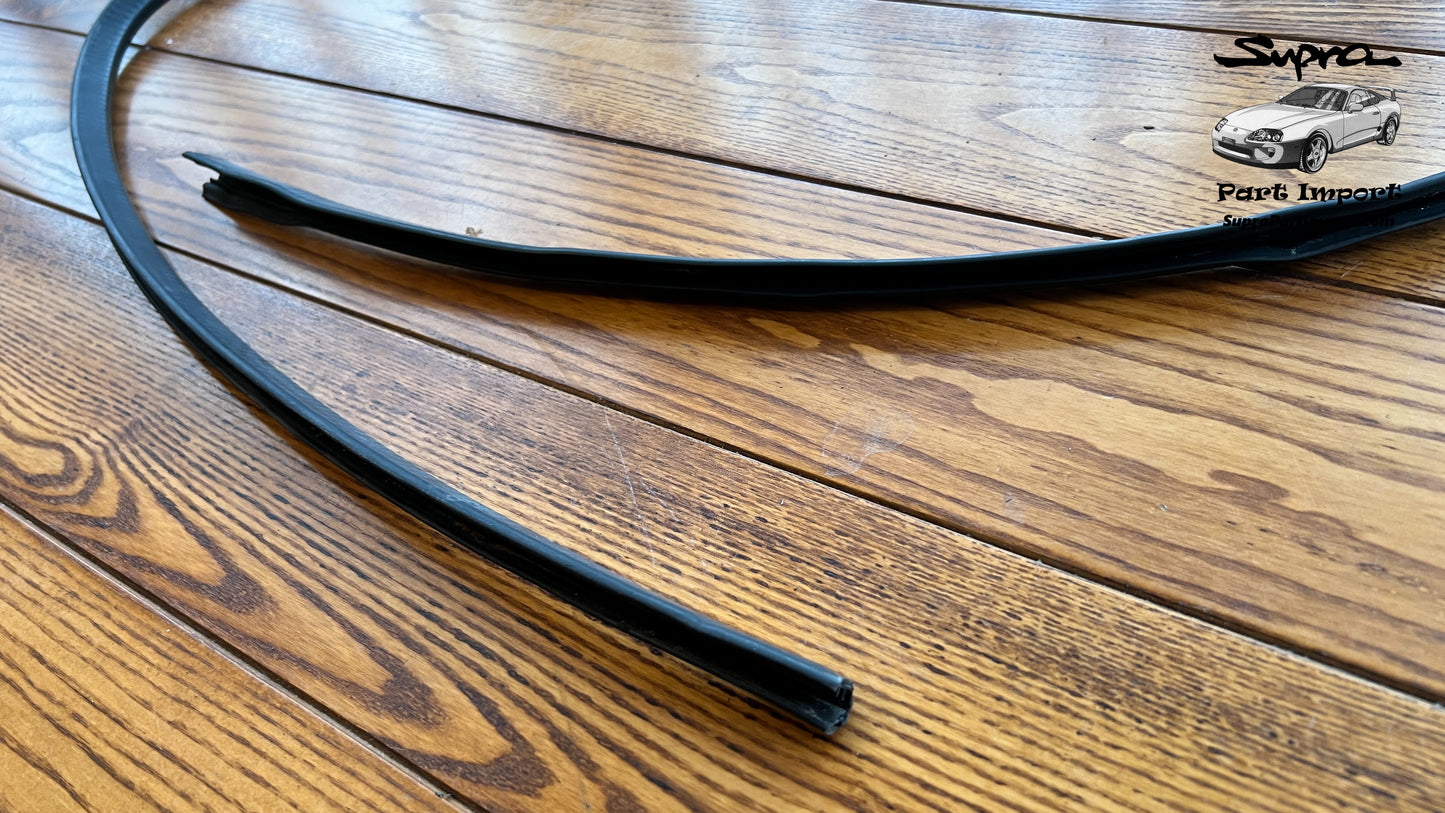 *VERY RARE* JZA80 Supra Genuine OEM Back Window Opening Trim (64795-14030)
