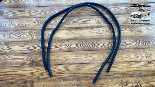 JZA80 Supra Genuine OEM Front Door Opening Trim Weatherstrip Set (2 pc) (62312-14070)
