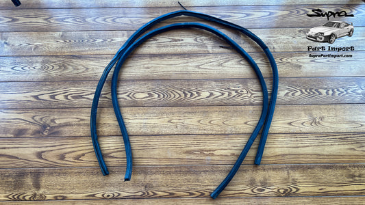 JZA80 Supra Genuine OEM Front Door Opening Trim Weatherstrip Set (2 pc) (62312-14070)