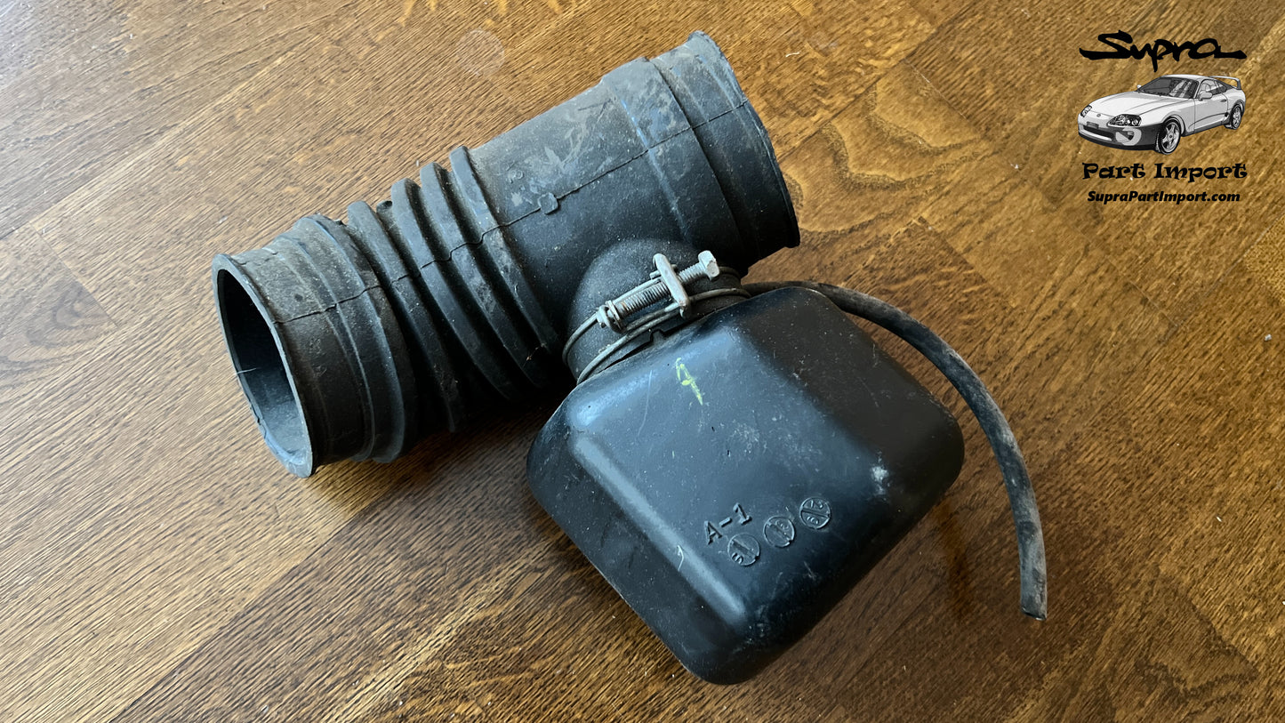 JZA80 Supra Genuine OEM 2JZ-GE Air Cleaner Hose + Resonator (17881-46170 + 17893-46060)
