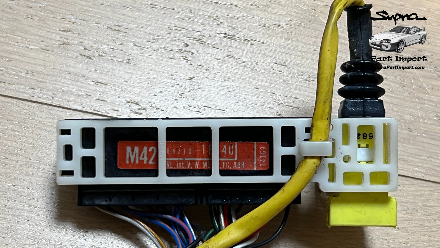 *RARE* JZA80/MK4 Supra Genuine OEM RHD Switch Stalk + Clockspring Connector (84310-1B140)