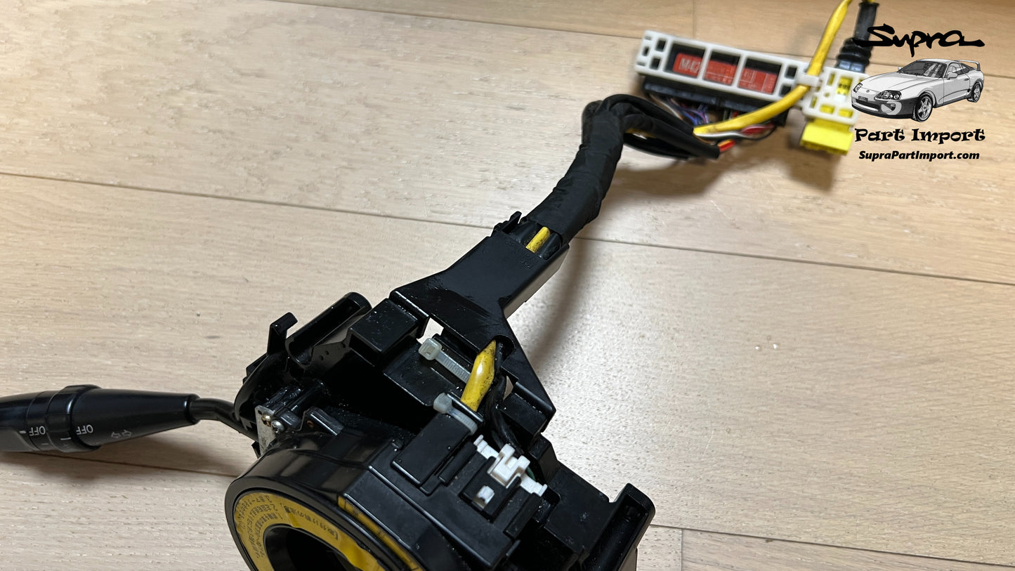 *RARE* JZA80/MK4 Supra Genuine OEM RHD Switch Stalk + Clockspring Connector (84310-1B140)