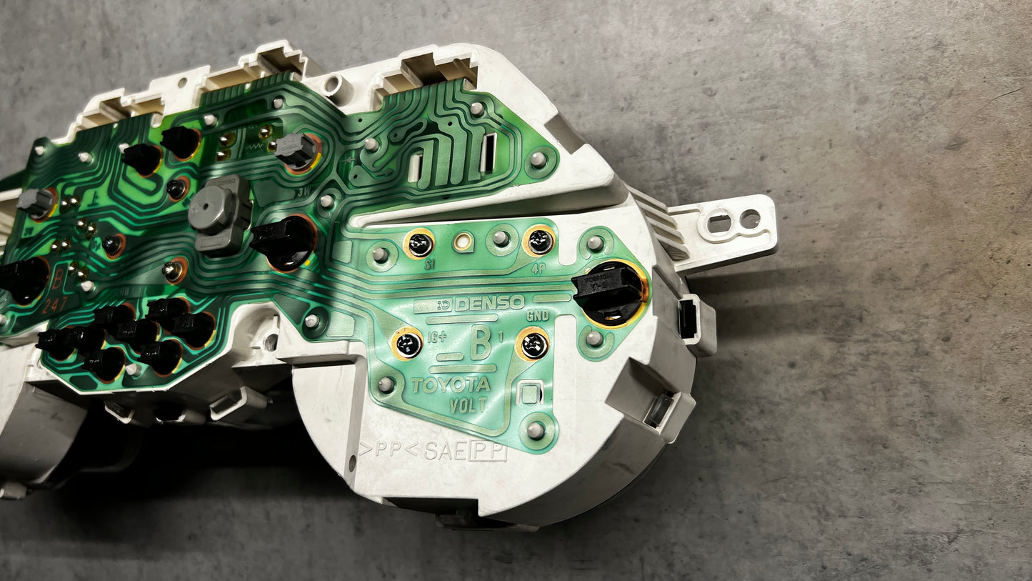 JZA80 Supra Genuine OEM S2 RHD NA Auto Cluster Assembly (55405-14120)