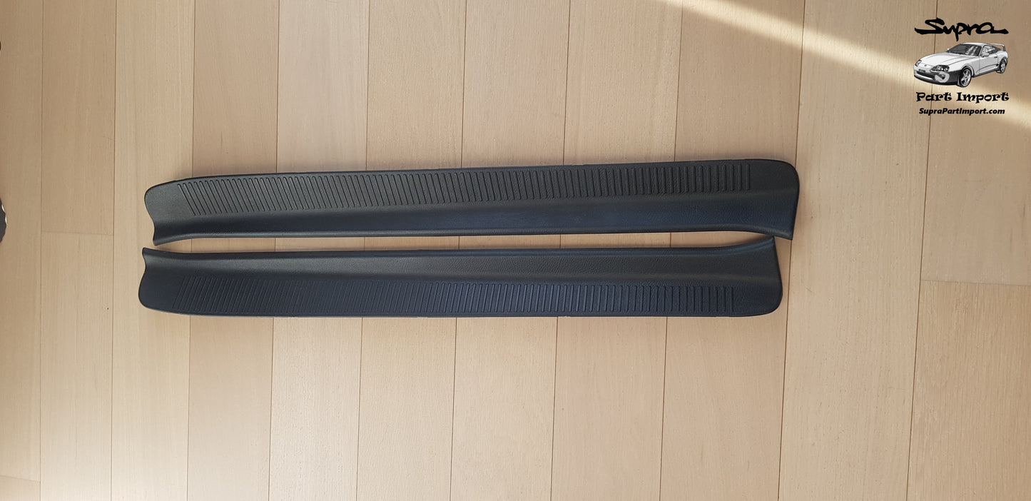 JZA80 Supra Genuine OEM Front Door Scuff Trim Set (2 pc.) (67912-14020-C0 + 67911-14030-C0)
