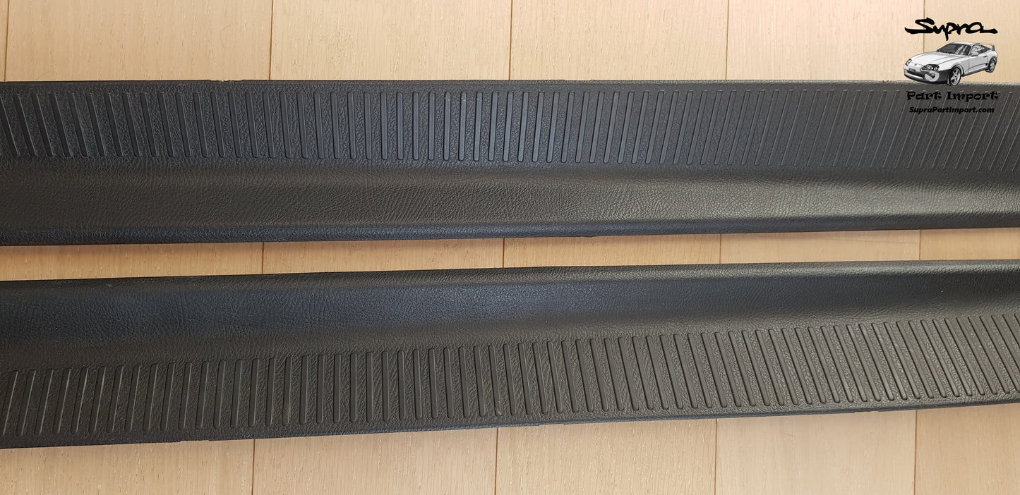 JZA80 Supra Genuine OEM Front Door Scuff Trim Set (2 pc.) (67912-14020-C0 + 67911-14030-C0)