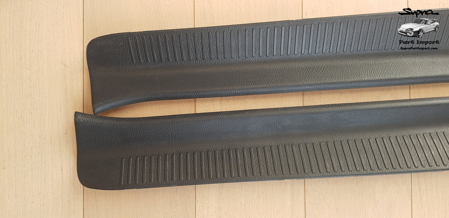 JZA80 Supra Genuine OEM Front Door Scuff Trim Set (2 pc.) (67912-14020-C0 + 67911-14030-C0)