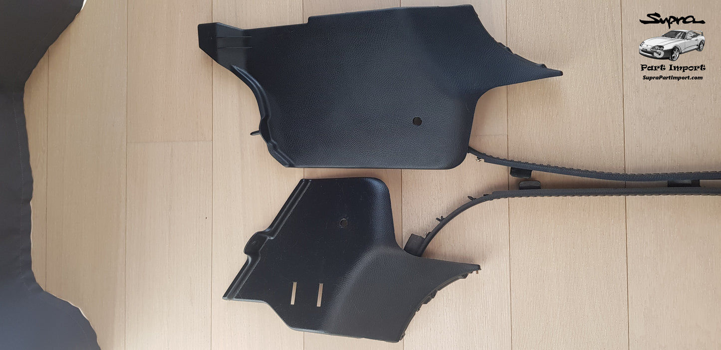 JZA80 Supra Genuine OEM RHD Interior Side Kick Panels (62102-14240-C0, 62101-14180-C0)