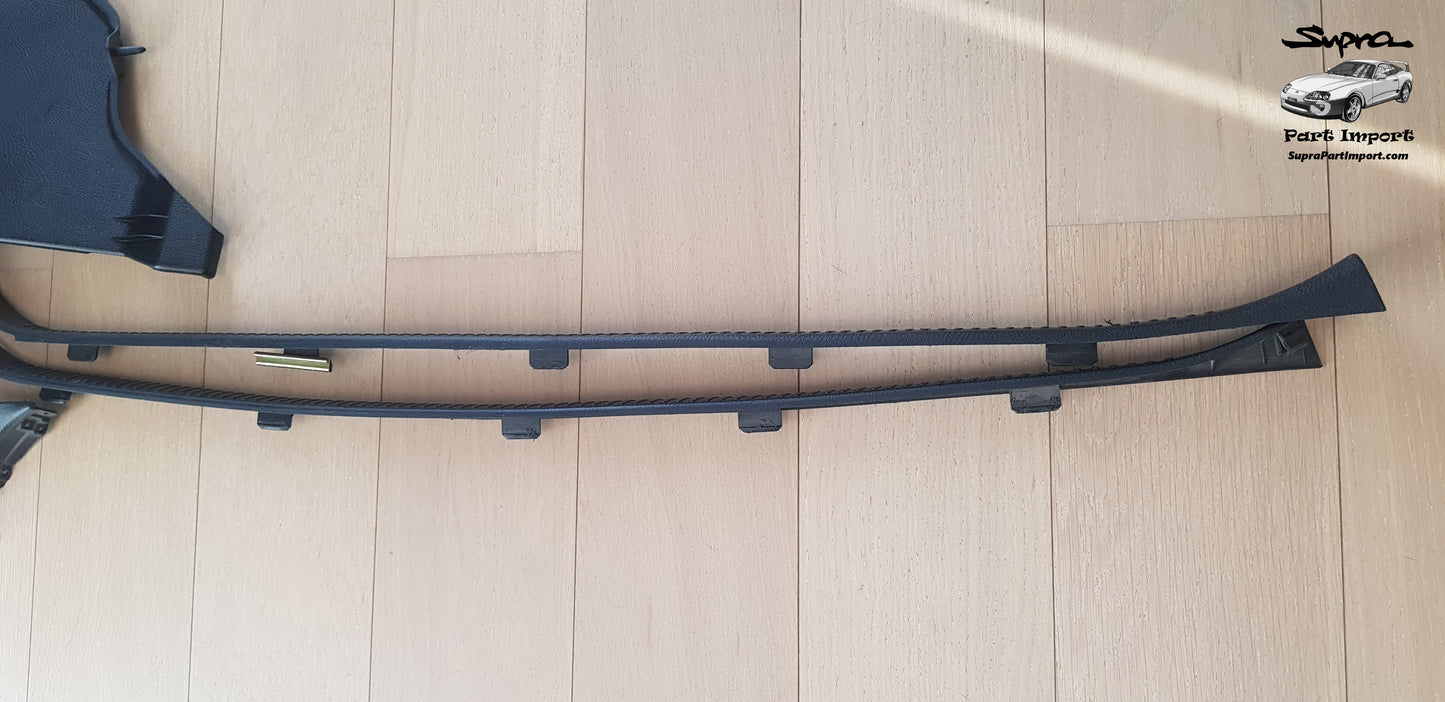 JZA80 Supra Genuine OEM RHD Interior Side Kick Panels, Defect (62102-14240-C0, 62101-14180-C0)