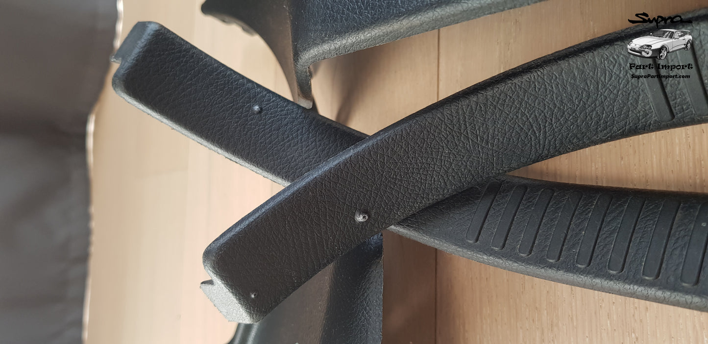 JZA80 Supra Genuine OEM RHD Interior Side Kick Panels, Defect (62102-14240-C0, 62101-14180-C0)