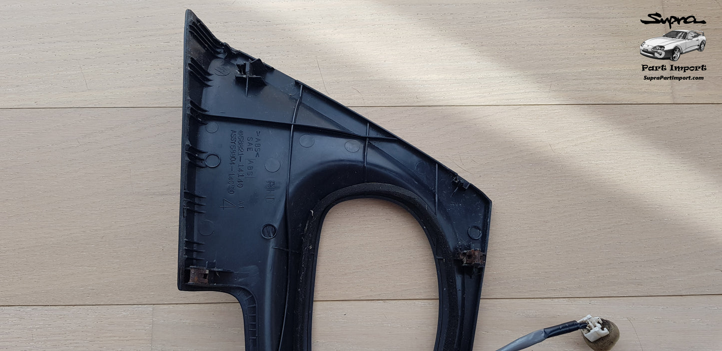 JZA80 Supra Genuine OEM RHD Dashboard Automatic Gearbox Trim (58821-14140, 58804-14050)