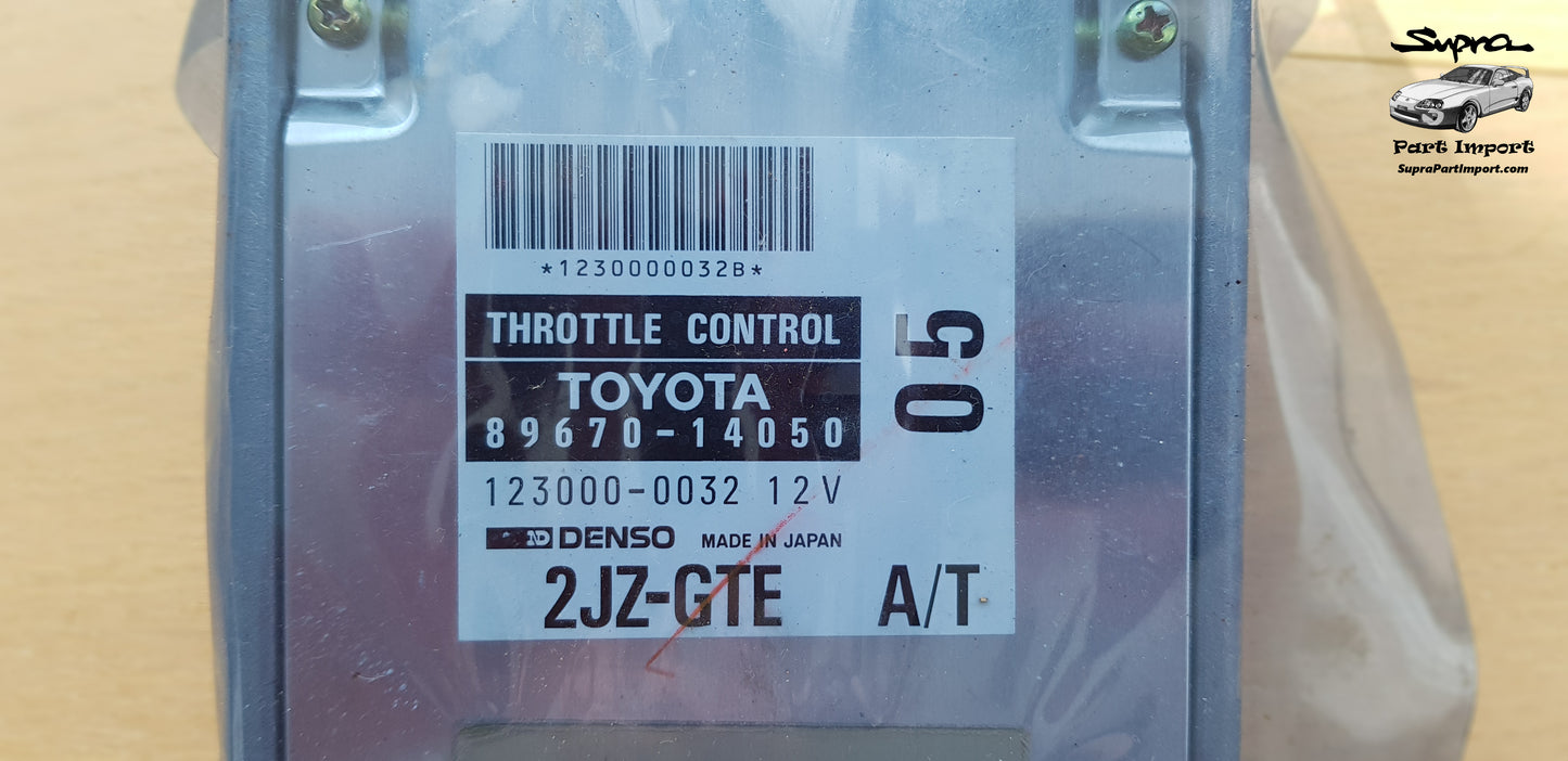 JZA80 Supra Genuine OEM 2JZ-GTE A/T Throttle Control ECU (89670-14050)