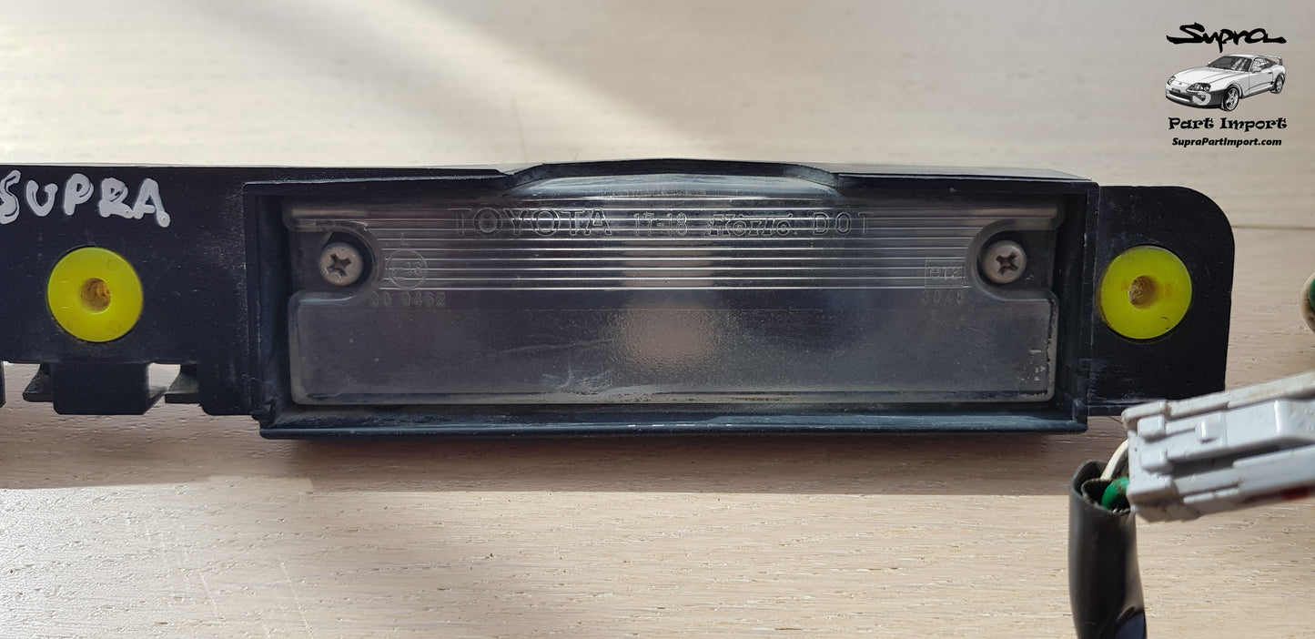 JZA80 Supra Genuine OEM Rear Bumper Licence Plate Light Assembly (81270-24030)
