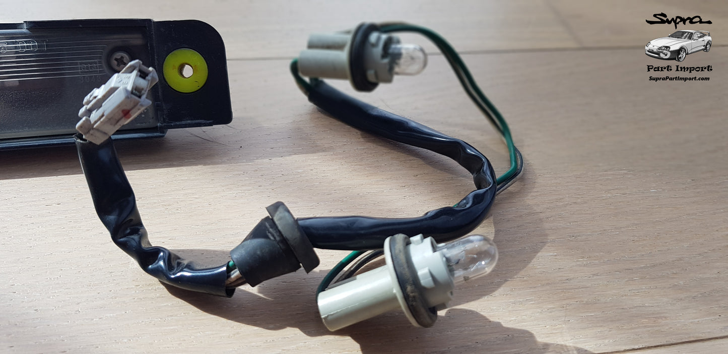 JZA80 Supra Genuine OEM Rear Bumper Licence Plate Light Assembly (81270-24030)