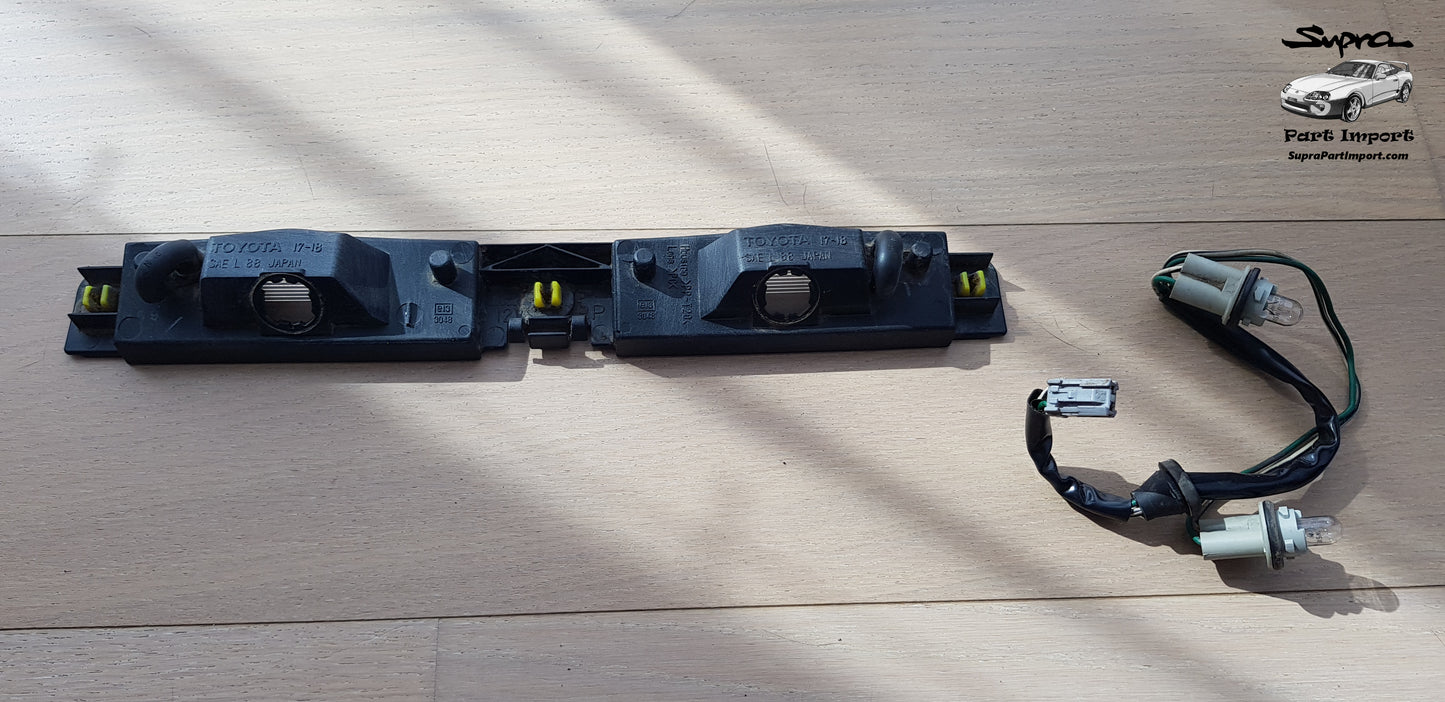 JZA80 Supra Genuine OEM Rear Bumper Licence Plate Light Assembly (81270-24030)