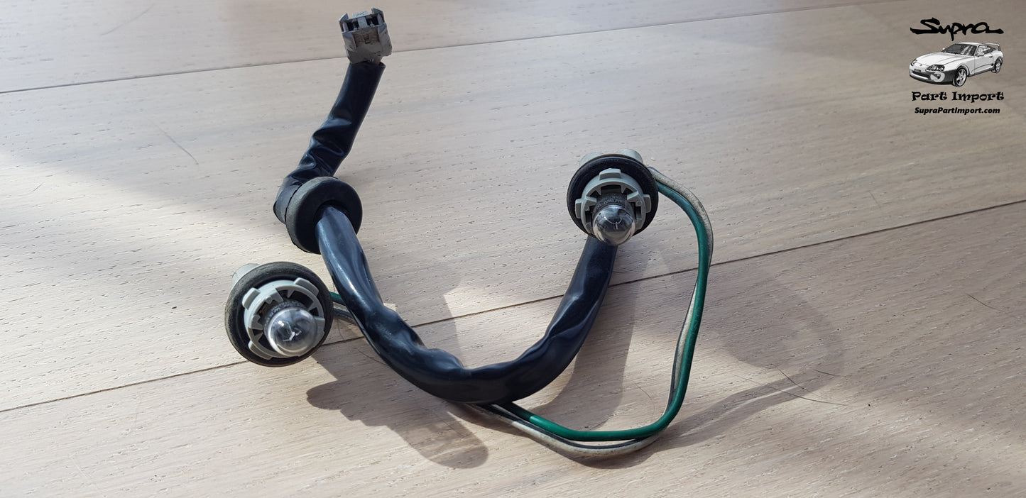 JZA80 Supra Genuine OEM Rear Bumper Licence Plate Light Assembly (81270-24030)