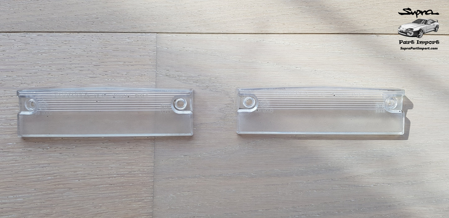 JZA80 Supra Genuine OEM Rear Licence Plate Light Lense Set (81270-24030)