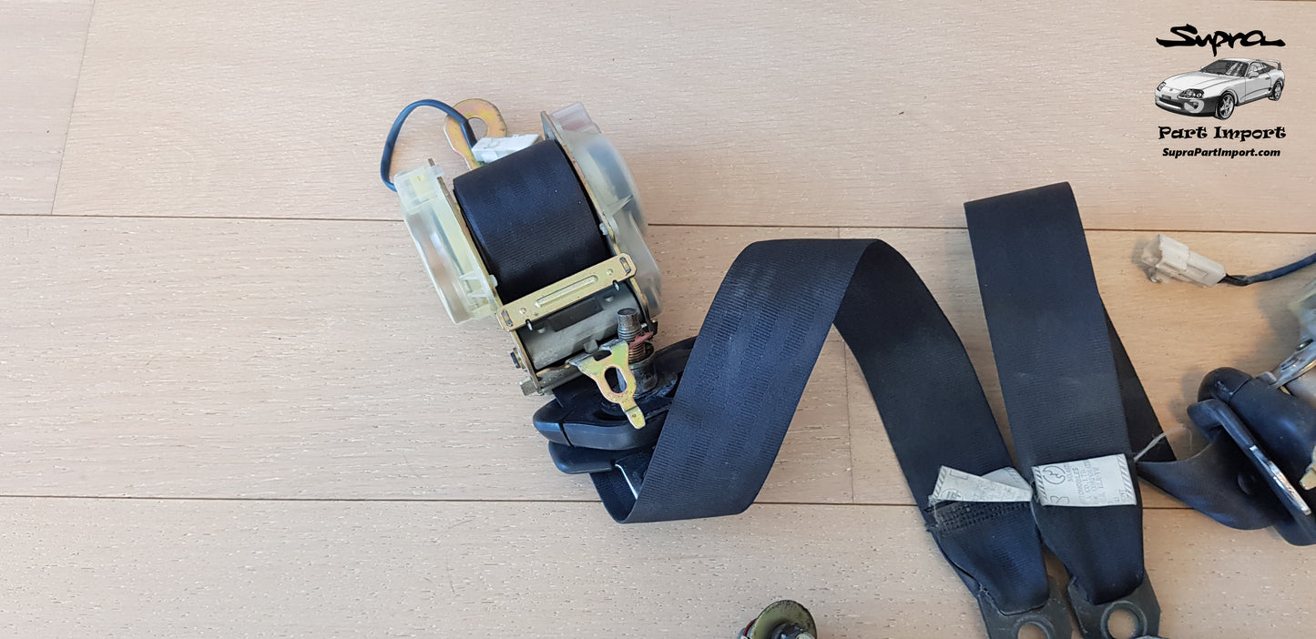 JZA80 Supra Genuine OEM Front Safety Belt Set (73220-14481-C0 + 73210-14541-C0)