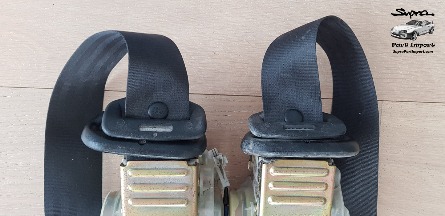 JZA80 Supra Genuine OEM Front Safety Belt Set (73220-14481-C0 + 73210-14541-C0)