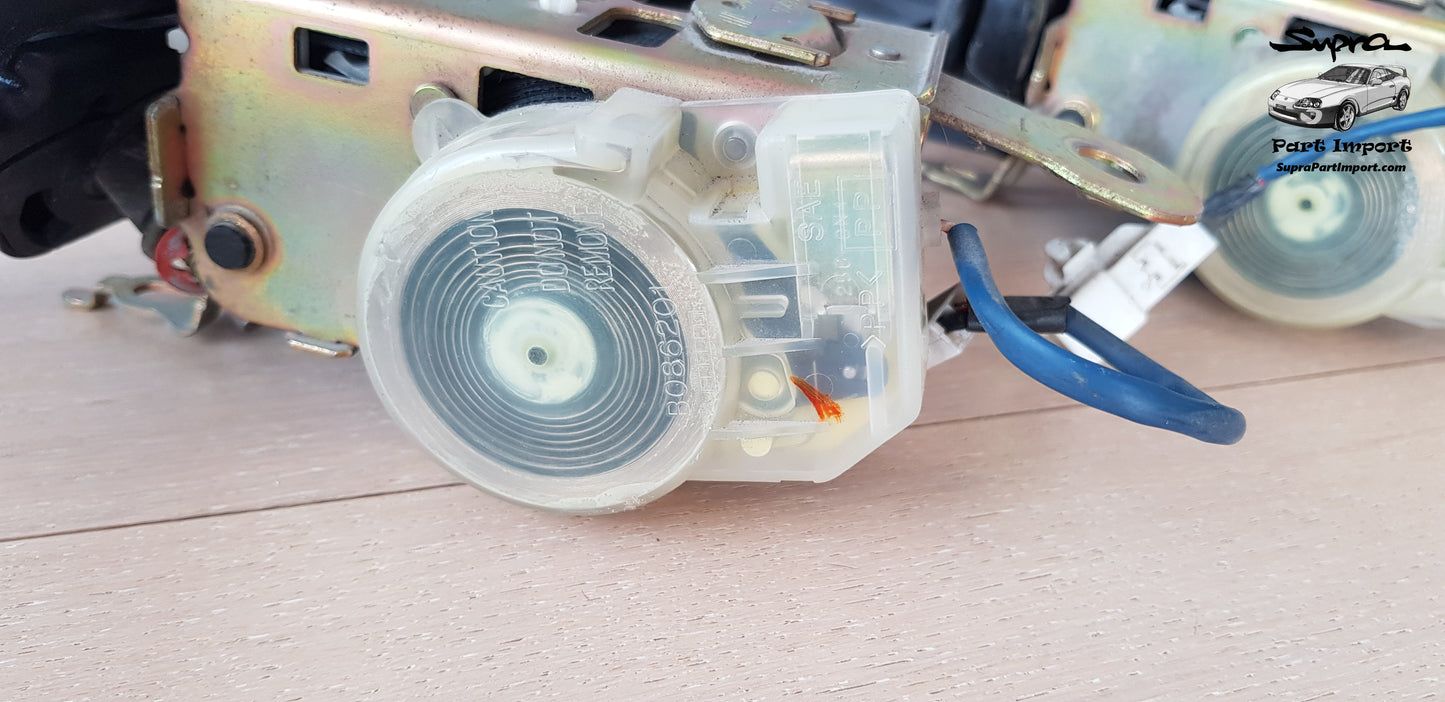 JZA80 Supra Genuine OEM Front Safety Belt Set (73220-14481-C0 + 73210-14541-C0)