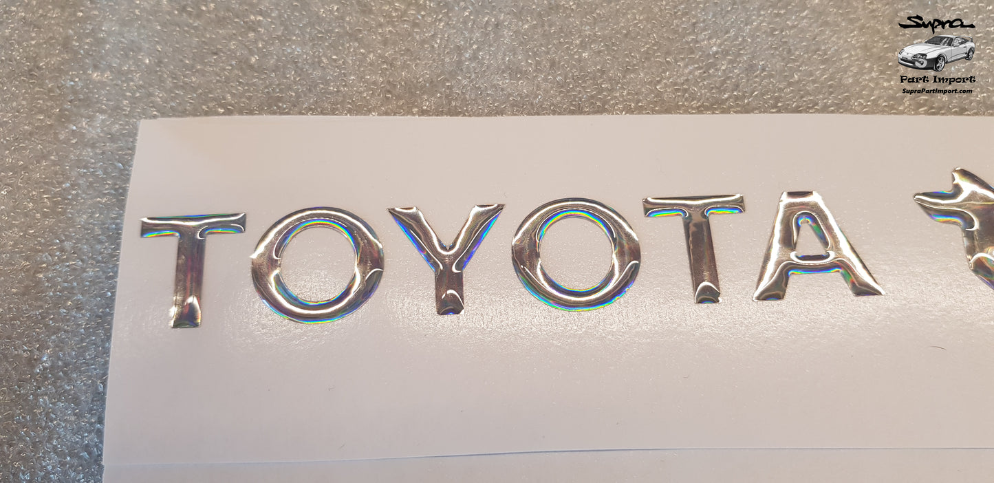 JZA80/MKIV/MK4 Toyota Supra Emblems