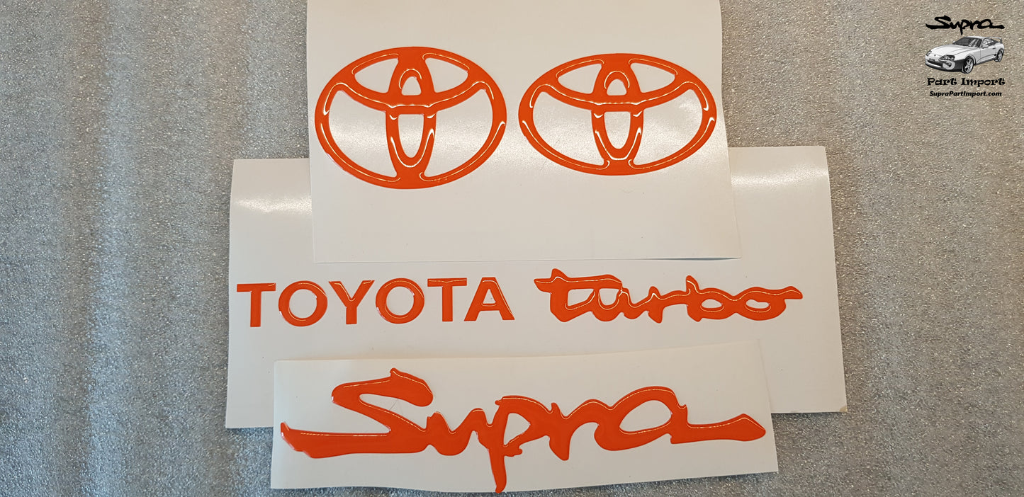 JZA80/MKIV/MK4 Toyota Supra Emblems