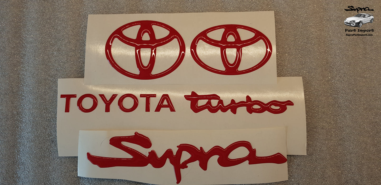 JZA80/MKIV/MK4 Toyota Supra Emblems