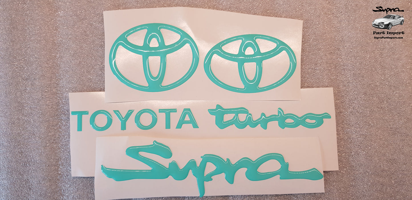 JZA80/MKIV/MK4 Toyota Supra Emblems