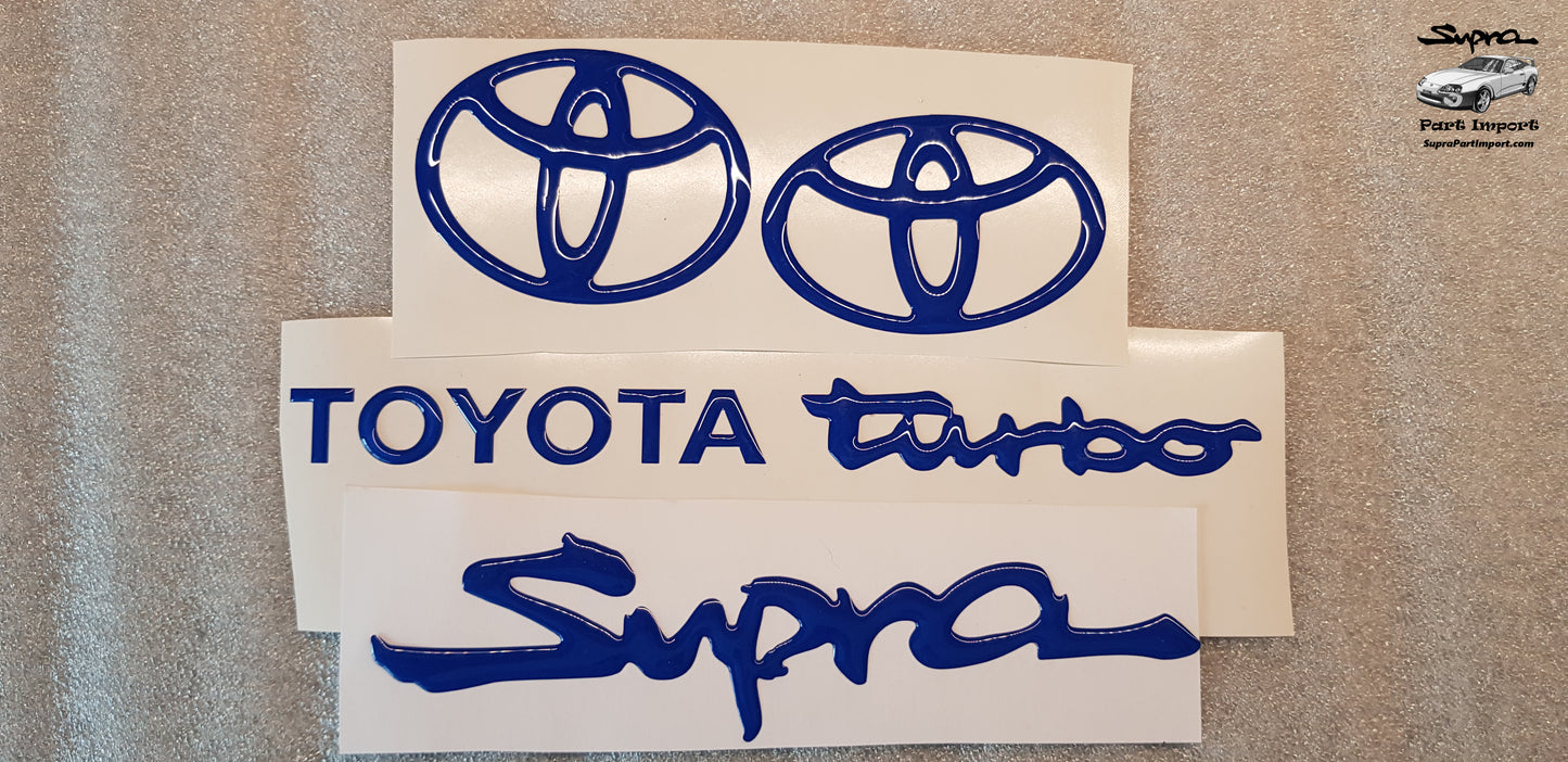 JZA80/MKIV/MK4 Toyota Supra Emblems