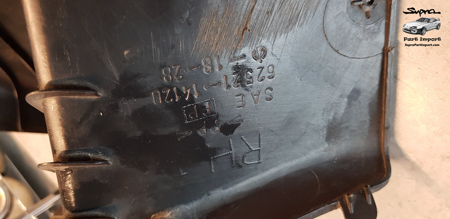 JZA80 Supra Geniune OEM LH + RH Quarter Panel Cover Trim Set (62522-14110-C0 + 62521-14120-C0)