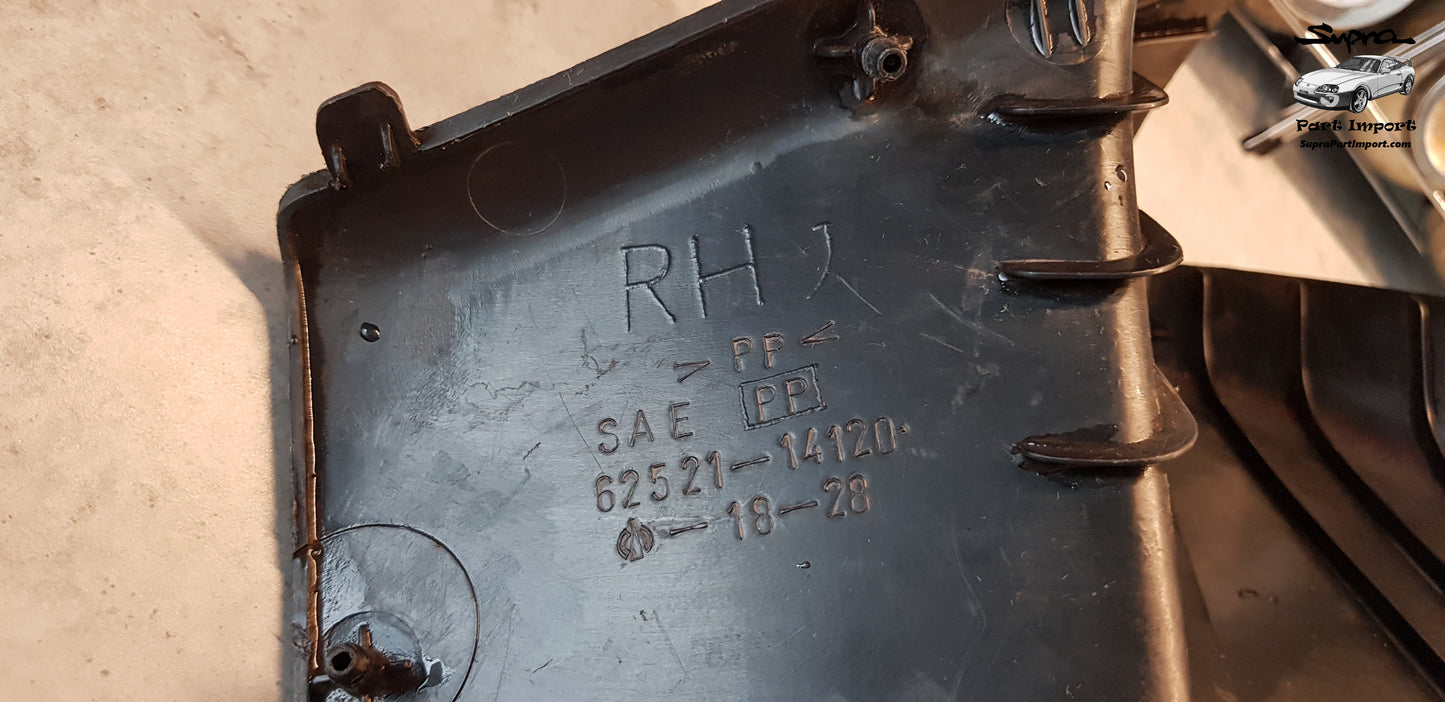 JZA80 Supra Genuine OEM LH + RH Quarter Panel Cover Trim Set (62522-14110-C0 + 62521-14120-C0)