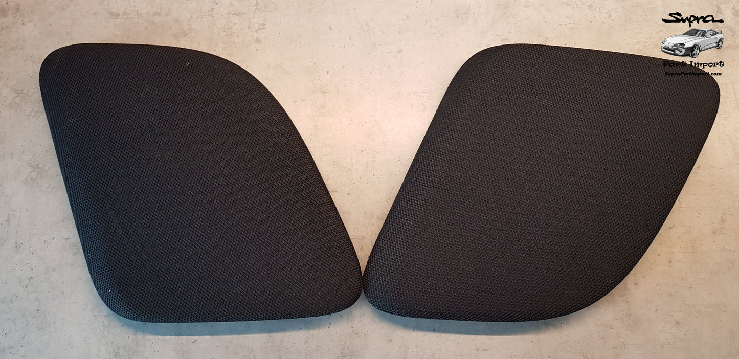 JZA80 Supra Genuine OEM Rear LH + RH Speaker Grill Panel Trim Set (64034-14080-C0 + 64033-14090-C0)