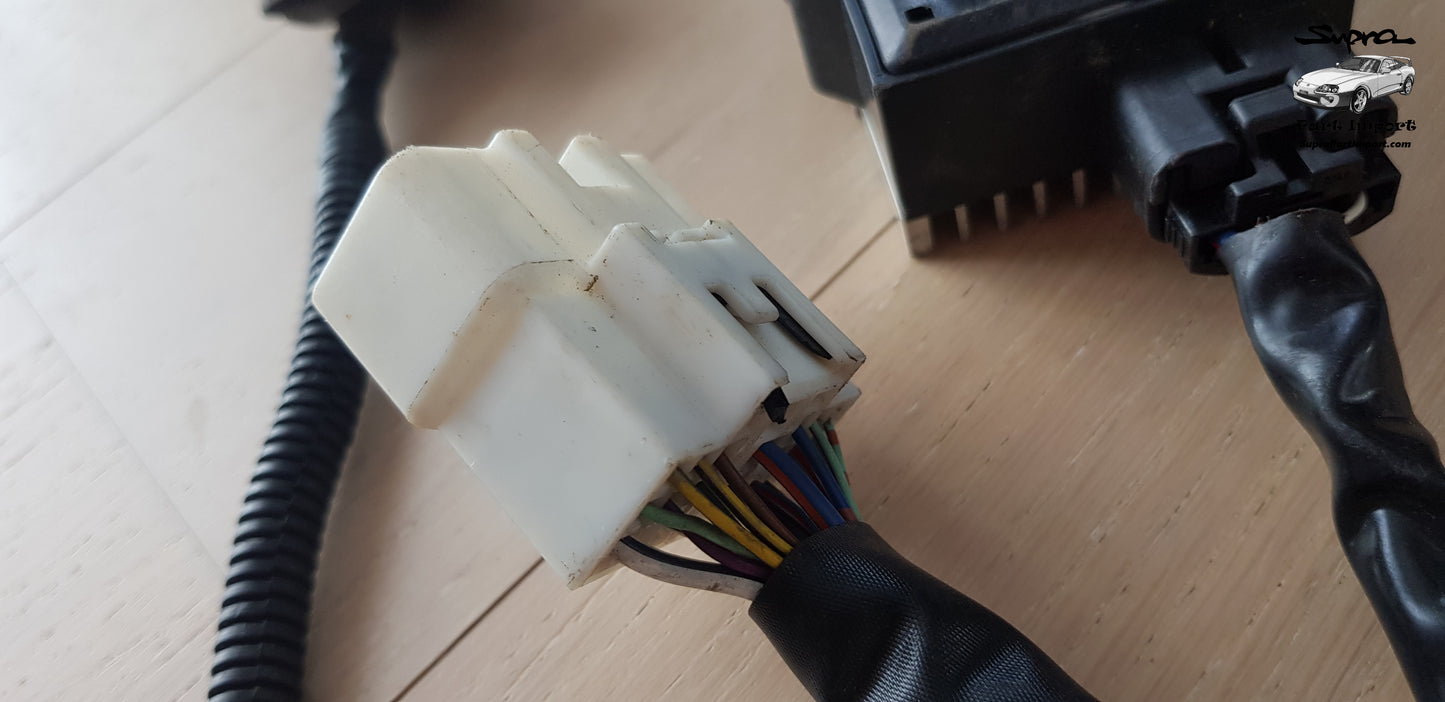JZA80 Supra Genuine OEM Fuel Pump Control Wiring + Computer Module (82163-14031 + 89570-14240)
