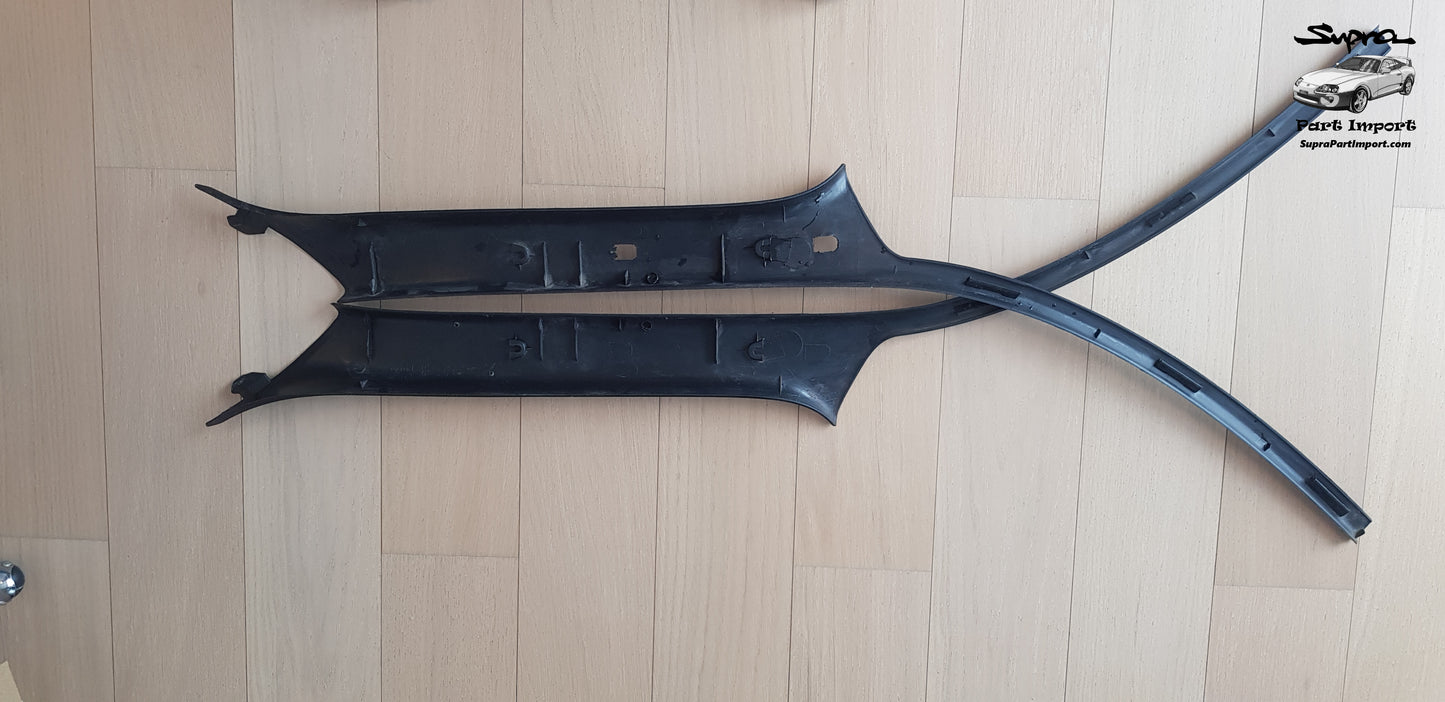 JZA80 Supra Genuine OEM RHD A-Pillar Trim Set (62220-14060 + 62210-14070)