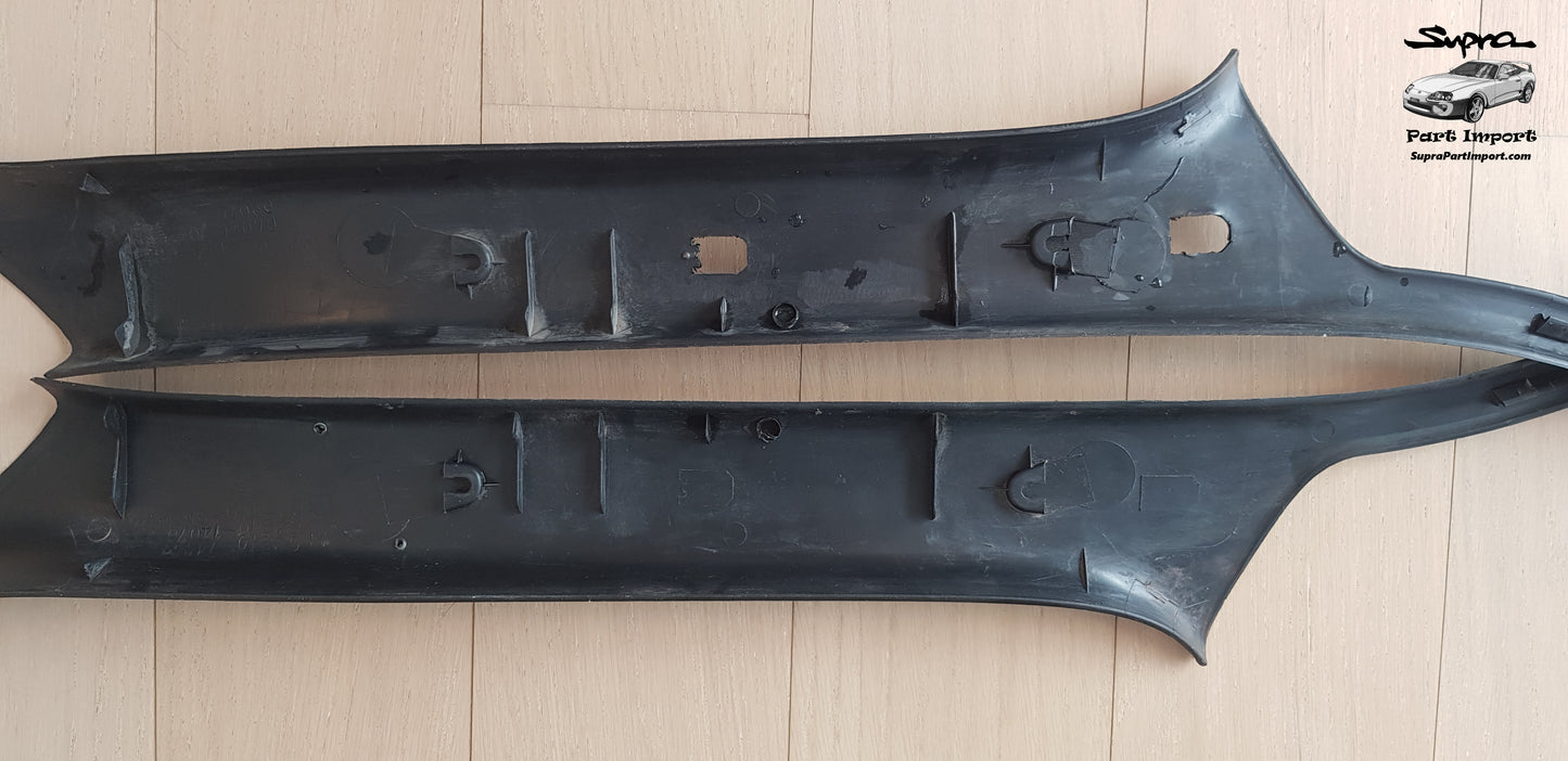 JZA80 Supra Genuine OEM RHD A-Pillar Trim Set (62220-14060 + 62210-14070)