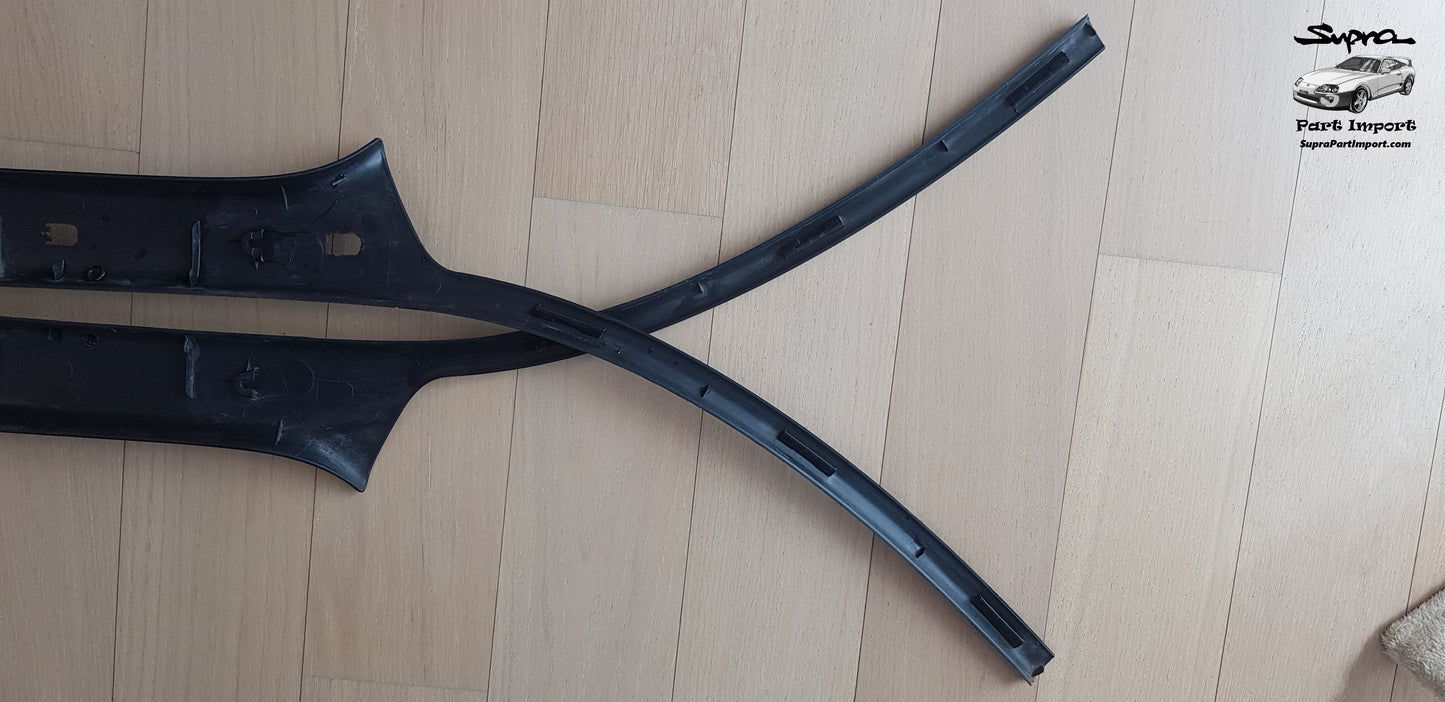 JZA80 Supra Genuine OEM RHD A-Pillar Trim Set (62220-14060 + 62210-14070)