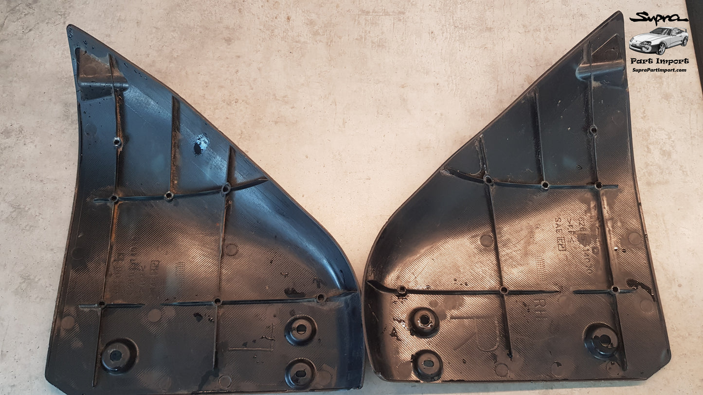 JZA80 Supra Genuine OEM Rear Strut Cover Set (2 pc.) (62616-14060-C0 + 62615-14070-C0)