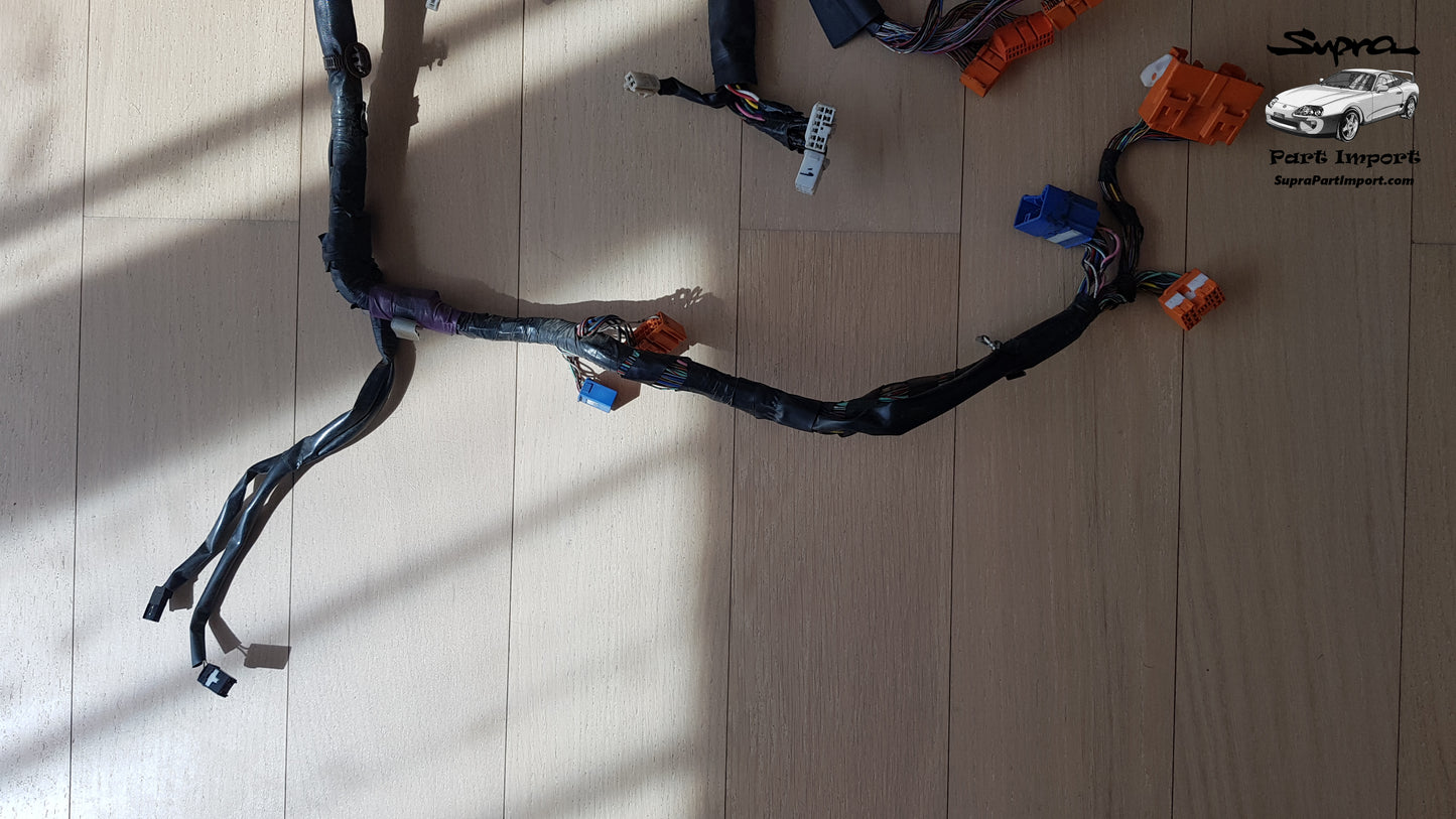 JZA80 Supra Genuine OEM RHD Series 1 Dashboard Wiring Harness (82141-1B281)