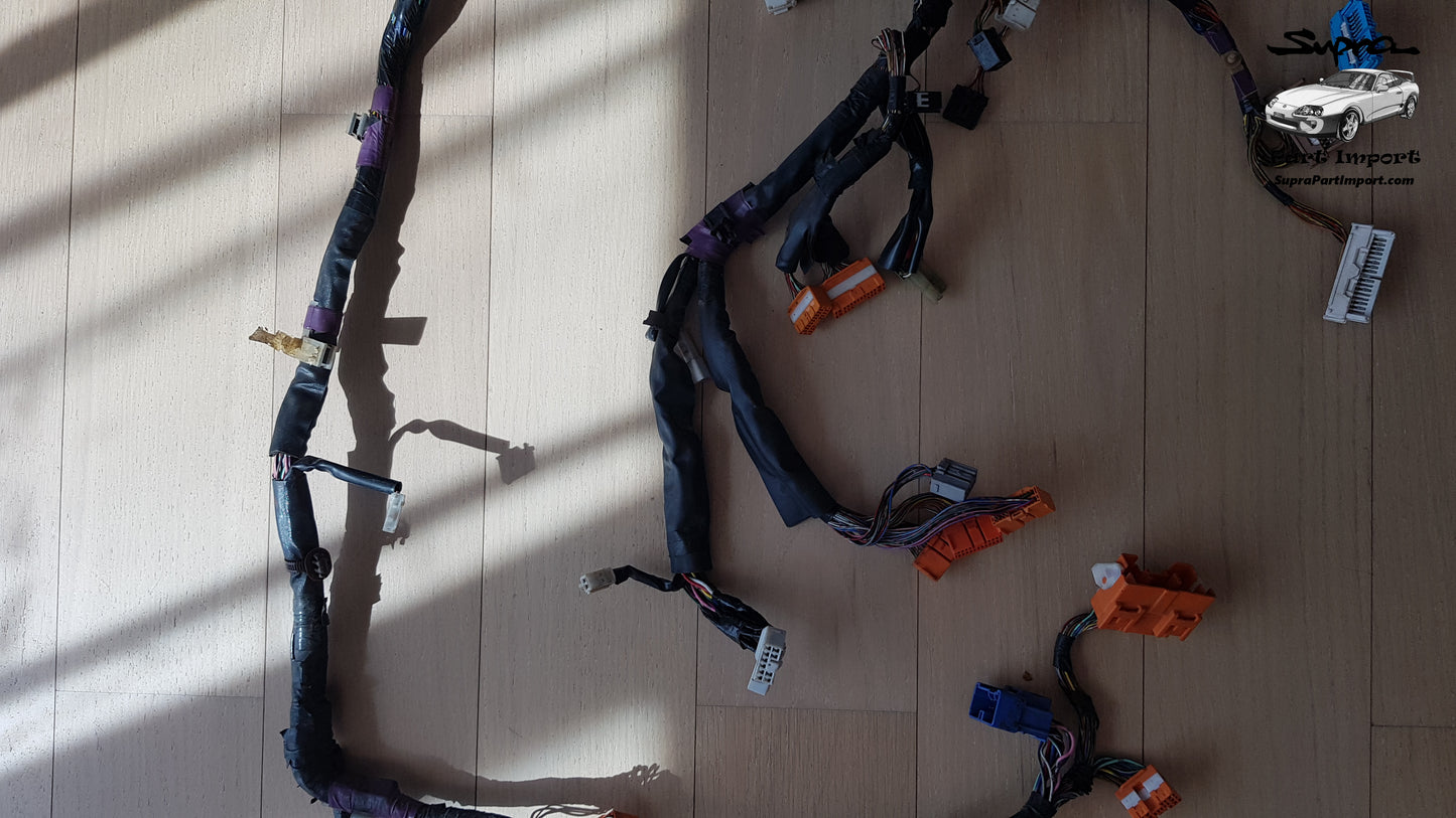 JZA80 Supra Genuine OEM RHD Series 1 Dashboard Wiring Harness (82141-1B281)