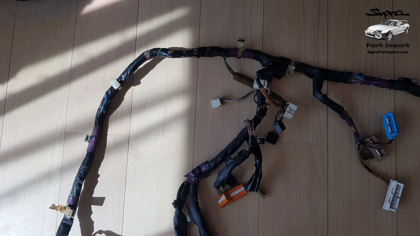 JZA80 Supra Genuine OEM RHD Series 1 Dashboard Wiring Harness (82141-1B281)